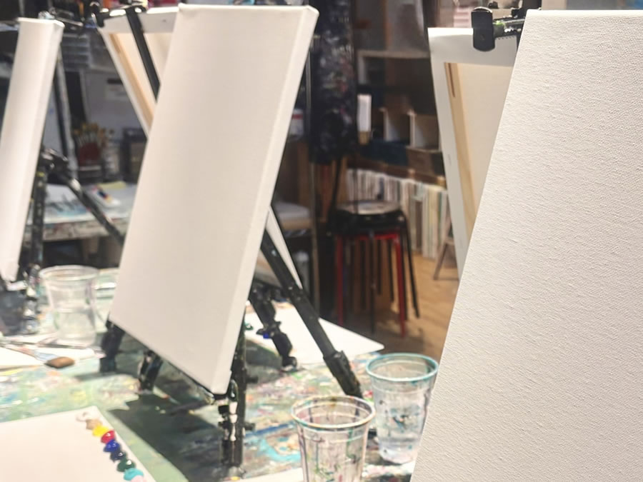 絵画教室の様子
